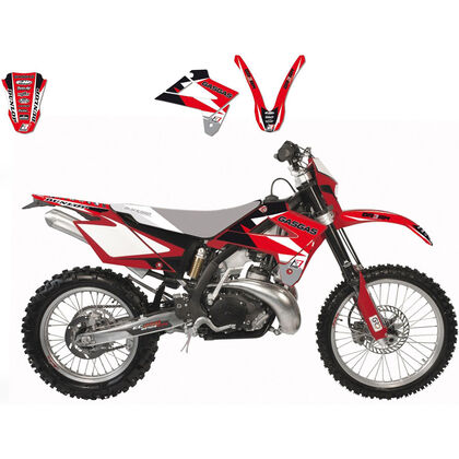 Graphic Kit Gas Gas EC 125/250/300 07-09 FSR 450 07-09 FSR 515 08-09 Red |  Motocross, Enduro, Trail, Trial | GreenlandMX