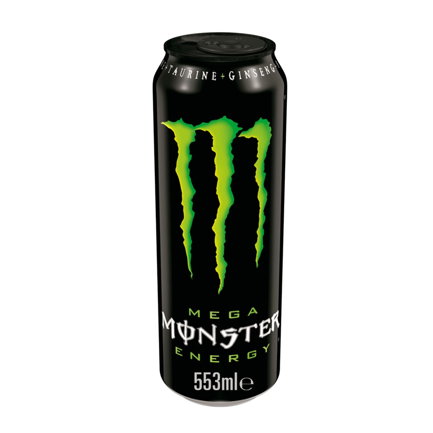Monster Mega Energy Drink Can 553 ml | Motocross, Enduro, Trail, Trial |  GreenlandMX